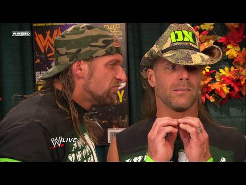 DX discuss their match at WWE Survivor Series