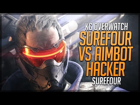 🎲 Surefour vs Aimbot Hacker - 1 Hacker vs 11 Players - Overwatch Stream Ranked Match