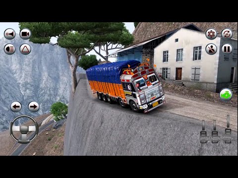 Indian truck Offroad cargo 3d || truck driving simulator