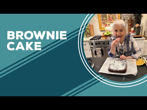 Love & Best Dishes: Brownie Cake Recipe | Game Day Homemade Dessert Ideas