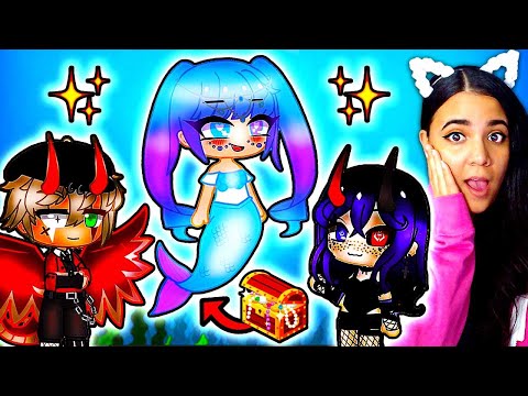 🧜&zwj;♀️ The LAST Mermaid on Earth! 🌎 Gacha Life Mini Movie Fantasy Story Reaction