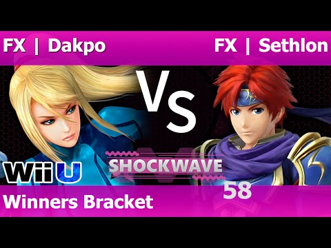 SW 58 Smash 4 - FX | Dakpo (ZSS, Luigi) vs FX | Sethlon (Roy) - Winners Bracket