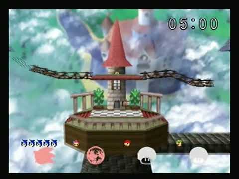 Smash Remix 1.1.0 Gameplay 1P Game Sonic (Real Hardware)