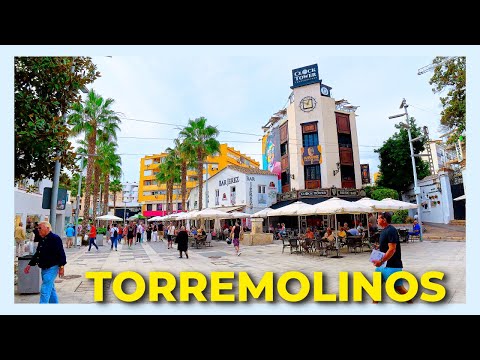 Torremolinos Spain 4K Walking Tour | From Old Town to Playamar (November 2025)