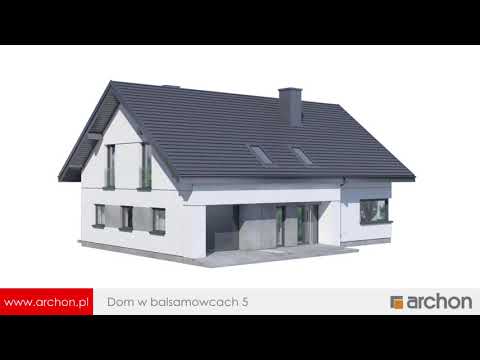 Dom w balsamowcach 5 – Komfortowy dom o prostej bryle I ARCHON+ Projekty Domów