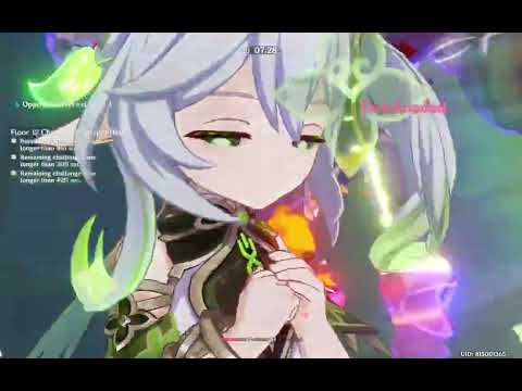 Genshin Impact Spiral Abyss 3.3 (3.2) | F2P Friendly | Raiden & Nahida as DPS | All 5 stars are C0