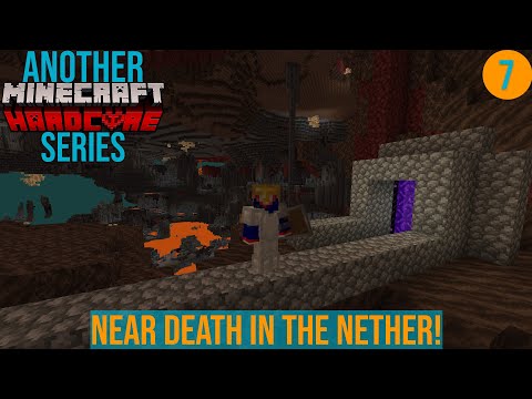 NEAR DEATH! Nether Madness in Minecraft