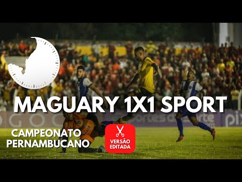 SPORT FICA NO EMPATE EM 1X1 CONTRA O MAGUARY NO CAMPEONATO PERNAMBUCANO