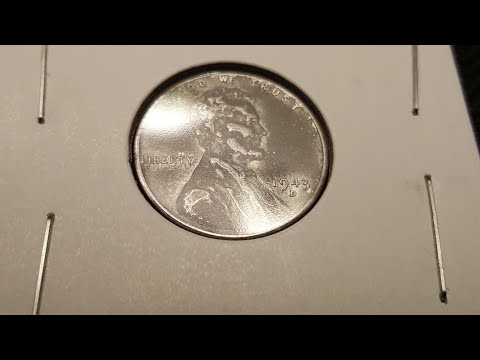 Collectibles: Cleaning Rust Off Of 1943D Steel Pennies With SCIENCE!!