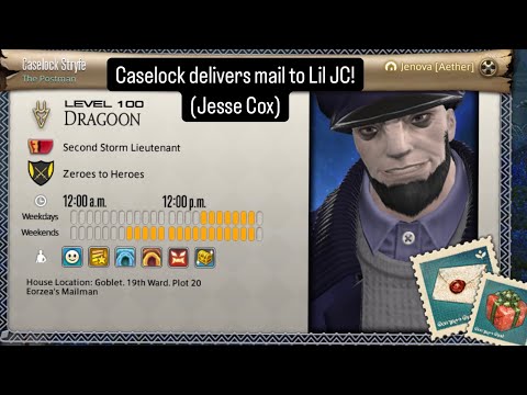 Caselock Delivers Mail to Lil JC (Jesse Cox)