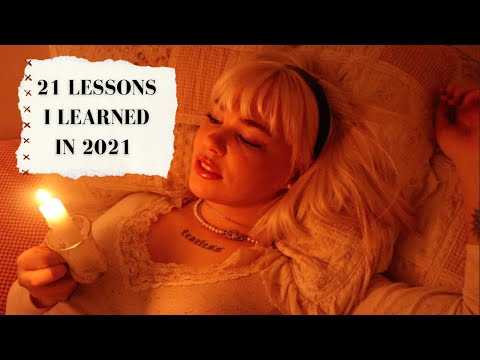 21 lessons I learned in 2021 / a year in isolation
