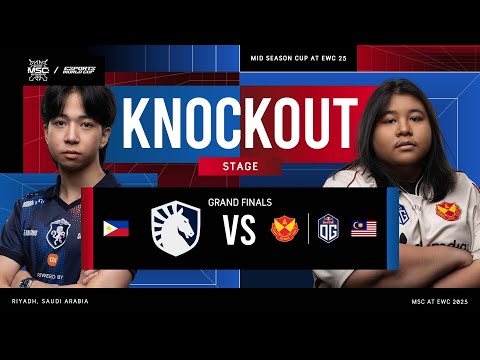 SRG.OG vs Team Liquid | DAY 9 |  MSC at EWC 25 |  Grand Finals