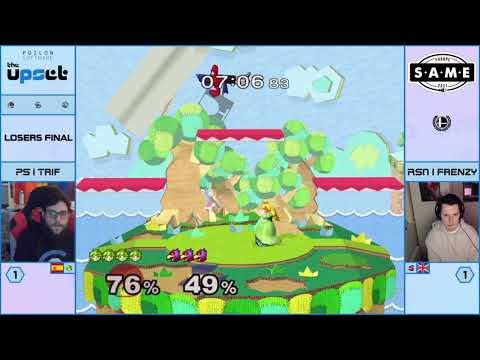 Upset - PS | Trif Vs. RSN | Frenzy - Losers Final - Melee Singles