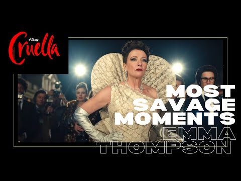 Cruella, The Baroness's most savage moment. Emma Thompson is amazing.