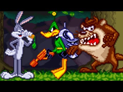Bugs Bunny Rabbit Rampage (SNES) All Bosses (No Damage)