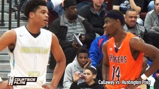 Malik Newman & Callaway vs. Miles Bridges & Huntington Prep | CRAZY Highlights @ Mustang Madness!