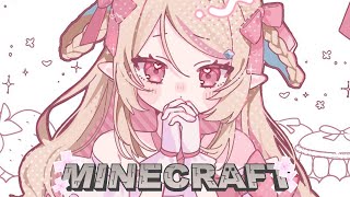 〖minecraft〗りりむの世界を作りたいっ🩷〖にじさんじ￤魔界ノりりむ〗