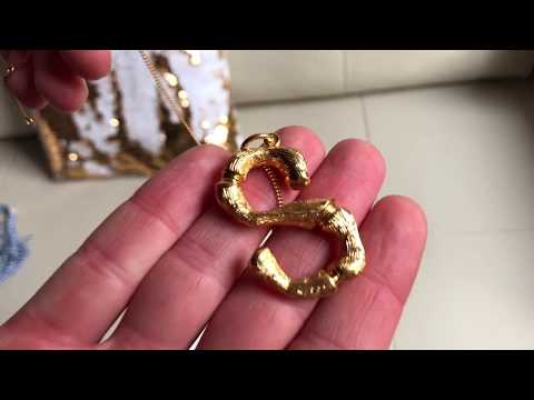 Celine necklace s unboxing