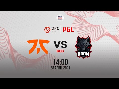 [DOTA 2 LIVE] FNATIC (2) VS (1) BOOM (BO3) | DPC SEA 2021 UPPER DIVISION