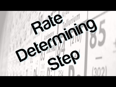 Rate determining step