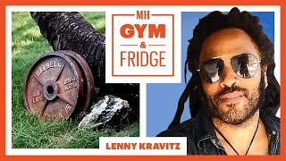 Lenny Kravitz Shows His Gym &amp; Fridge | Gym &amp; Fridge | Men&#39;s Health