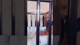 We bought baby cot sides and now I am going to throw them away! Do you want to see it #baby #cot