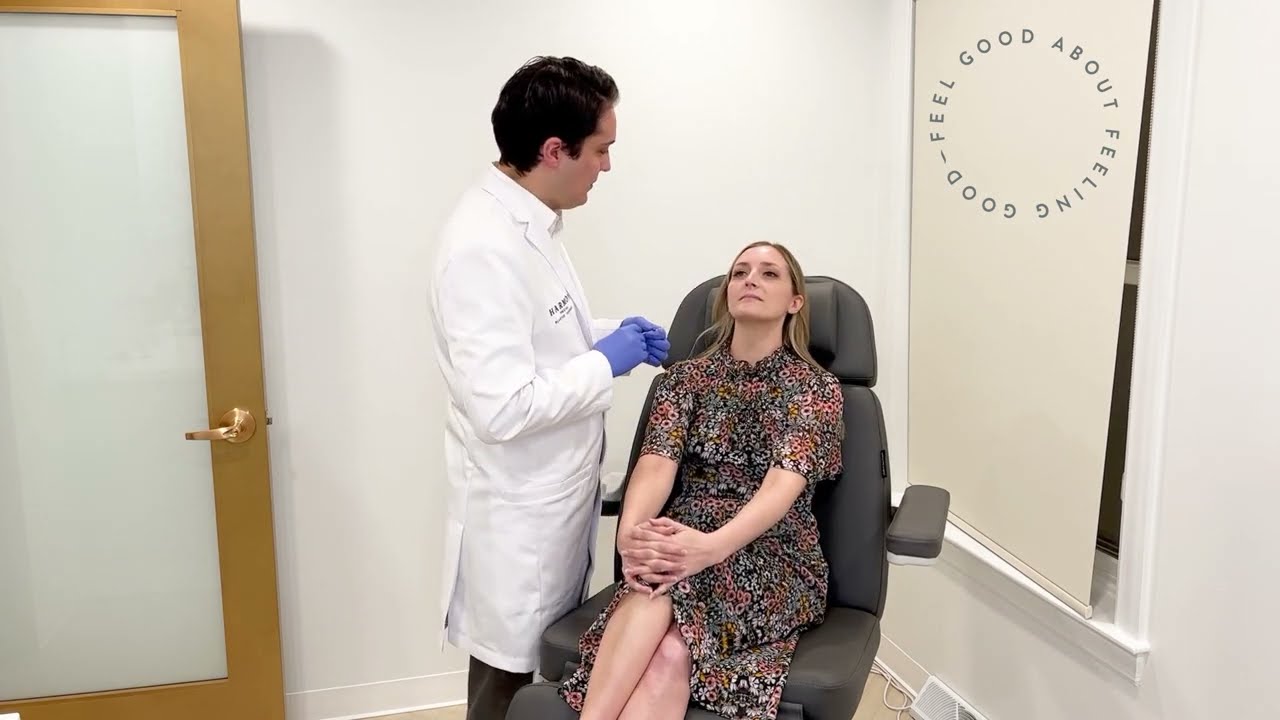 Forehead Botox Demonstration