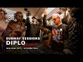 Diplo On The NYC Subway