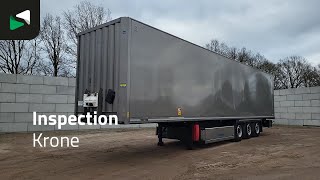 نیمه تریلر محصور شده Krone SD Roldeur Liftas Palletbox Rolltor | تصویر 4 - Autoline