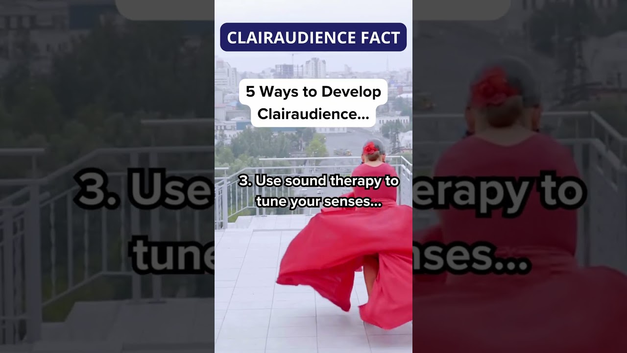 5 Ways to Develop Clairaudience... | Clairaudience Facts #shorts