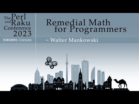 Remedial Math for Programmers - Walter Mankowski - TRPC 2023