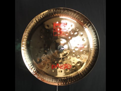 Paiste 19" 2002 Wild China - 1393g (video demo) image 2