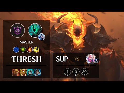 Thresh Support vs Seraphine - EUW Master Patch 11.16