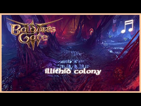 BALDUR'S GATE 3 Illithid Colony Tadpoling Center Music | Unofficial Soundtrack