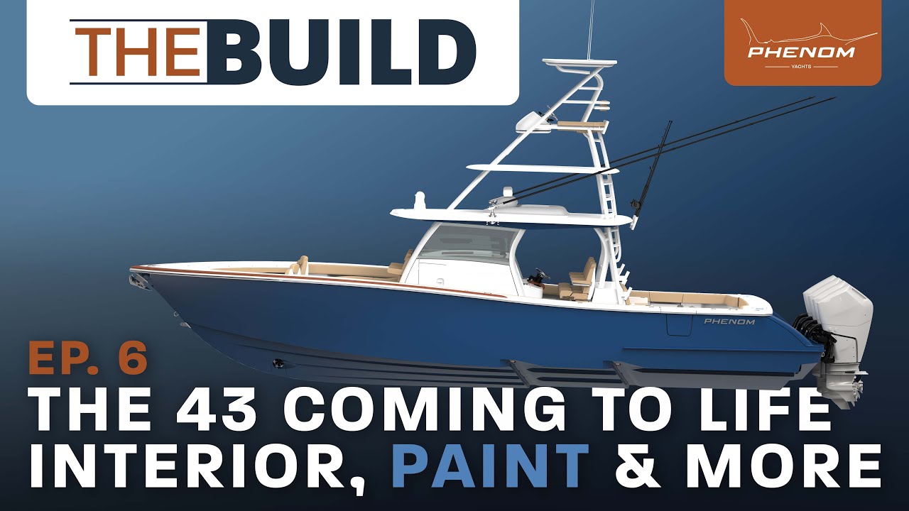 The Phenom 43 Interior Cabinets, Engine Paint & More