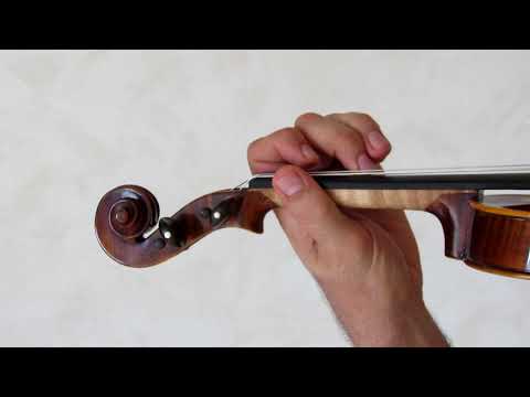 Volume 1 lesson 050 / 133 - Exercises vive le vent in A - Learning french Violin