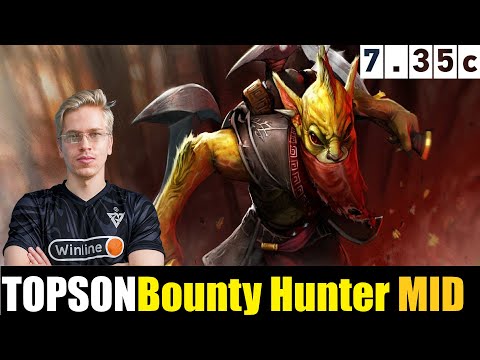 🤯 TOPSON [Bounty Hunter] MID 7.35C- DOTA 2 HIGHEST MMR MATCH #dota2   #dota2gameplay   #topson