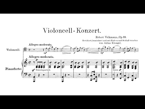 Robert Volkmann – Cello Concerto