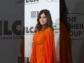 Donna D Errico Showcases Her Curves In Sheer Orange Gown On First Red Carpet In Over A Year Shorts