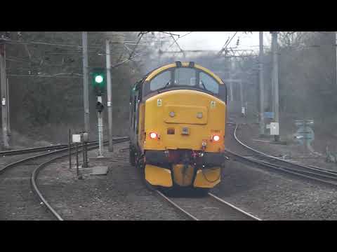 DRS 37218 & 37402 ERUPT Through Lancaster 20th March 2019