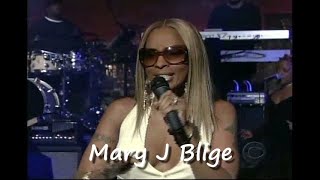 Mary J Blige - Enough Cryin&#39; 4-14-06 Late Night