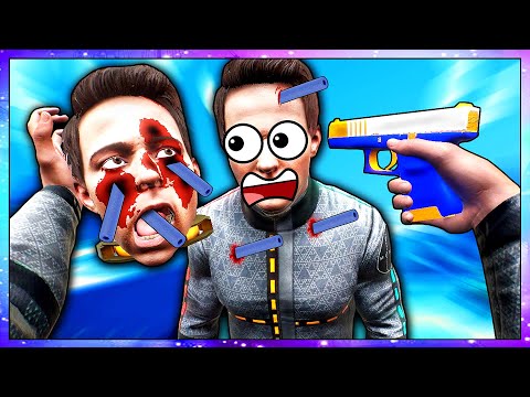 The Most DEADLY NERF PISTOLS EVER! In Boneworks Mods!