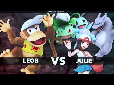 BLUEBOX SSBU - LeoB (Wario, Diddy Kong) VS Julie (Pokémon Trainer) Smash Ultimate Losers Final