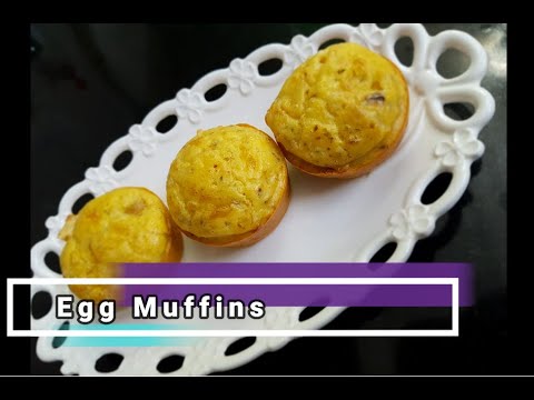 Breakfast Egg Muffins | Healthy Food | Easy to Bake | Freezer Friendly| New Step by Step Recipe 2020