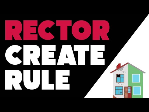 Rector: How to create a rule?