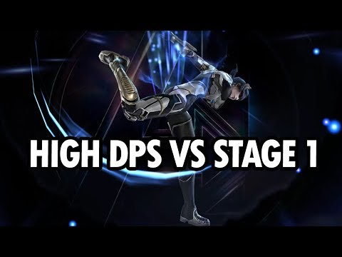 Fun To Play With High DPS Characters - WBU Stage 1 Proxima Midnight - MARVEL Future Fight