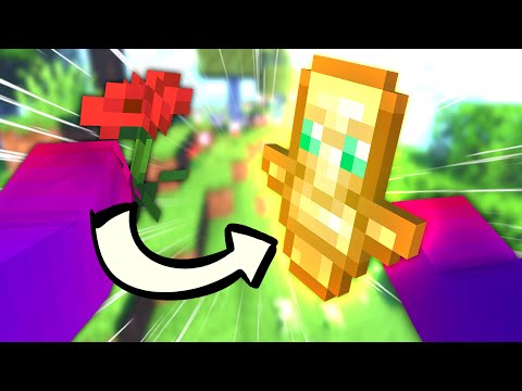 Minecraft but the Flowers are ULTRA CHEAT!  - in VR