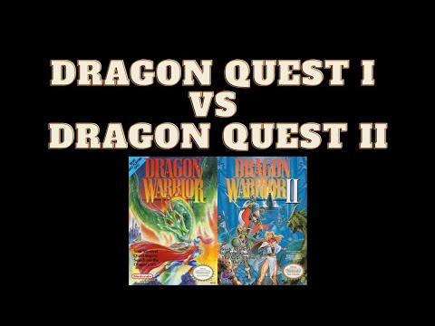 Dragon Quest I vs Dragon Quest II