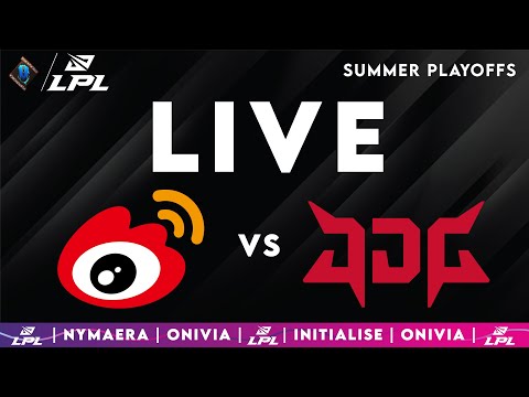 WBG vs JDG | LPL Playoffs 2025 Live Summer |  LPL English with Nymaera & Initialise