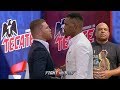 CANELO ALVAREZ & DANIEL JACOBS FACE OFF IN MEXICO CITY AS BOTH FIGHTERS SHOW EACH OTHER RESPECT